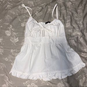 Brandy Melville White Tank Top